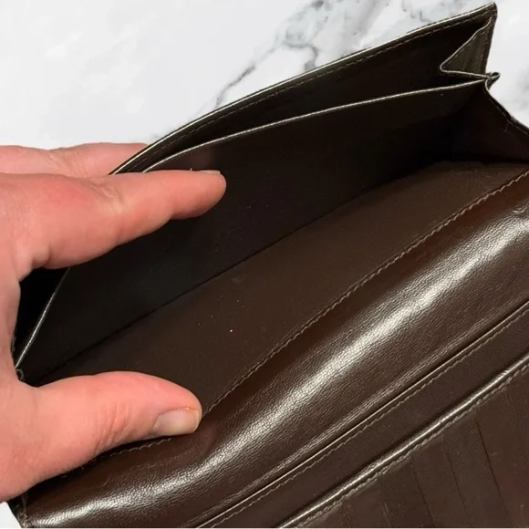 Bottega Veneta Brown Intrecciato Leather Wallet - Picture 5 of 7